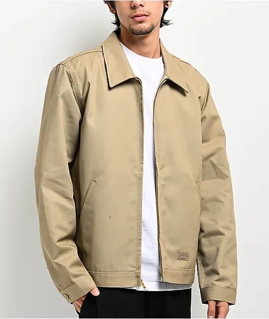 Eisenhower Unlined Khaki Jacket — image 1 of 1