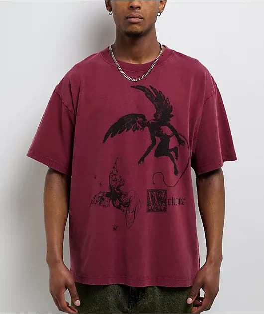 Fairy Red Wash T-Shirt — image 1 of 1