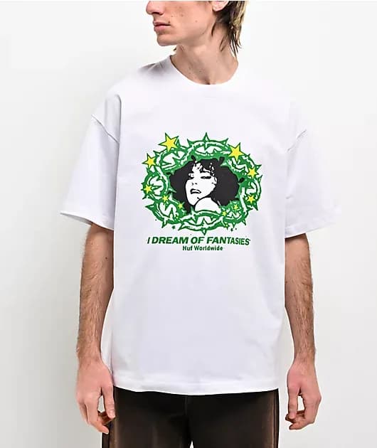 Fantasies White T-Shirt — image 1 of 1