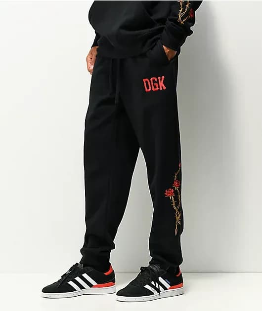 Fierce Black Jogger Sweatpants — image 1 of 1