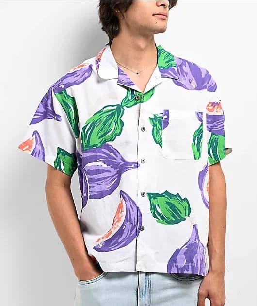 Figs White Short Sleeve Shirt — image 1 of 1