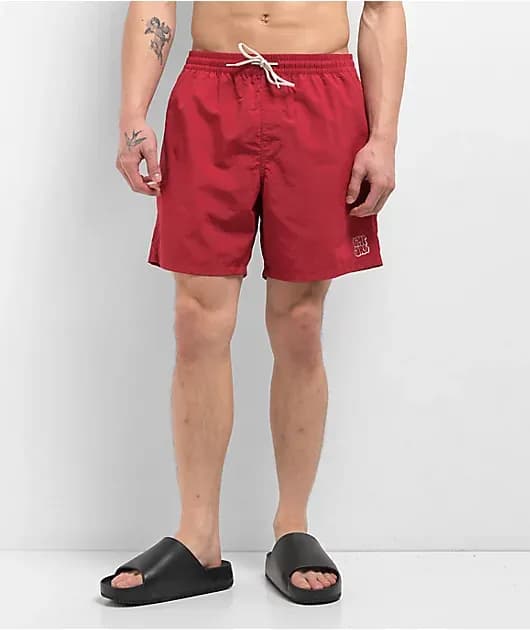 Floater Red Board Shorts — image 1 of 1