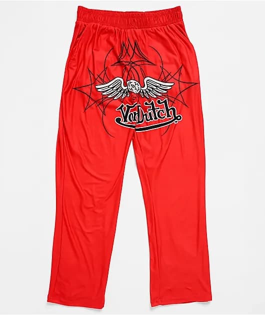 Flying Eye Red Lounge Pants — image 1 of 1
