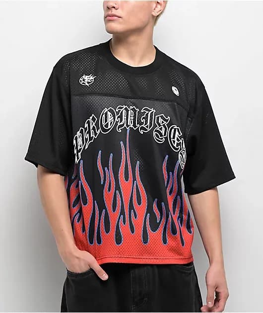 Frenemy Black Football Jersey — image 1 of 1