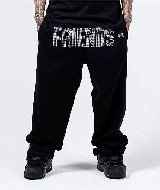 Friends Black Sweatpants — image 1 of 1