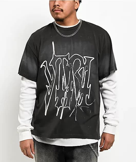 From Ash Grey Wash T-Shirt — image 1 of 1