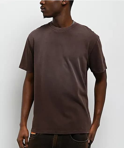 Fundamentals Spray Brown Wash Boxy T-Shirt — image 1 of 1