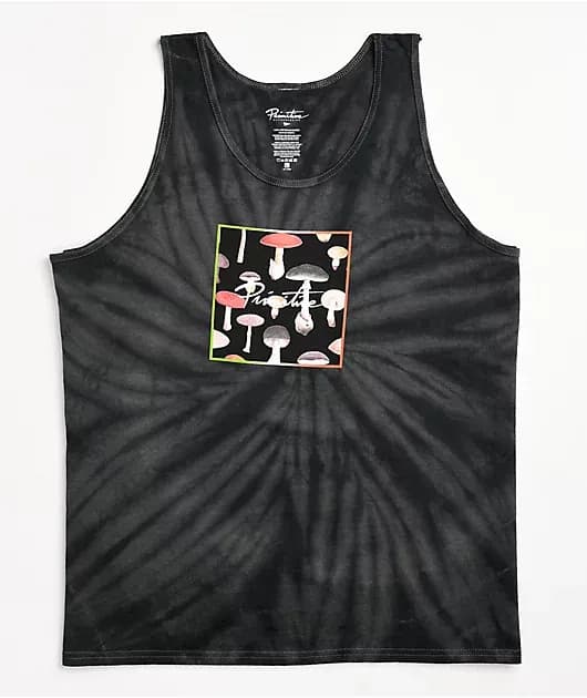 Fungi Box Grey Tie Dye Tank Top — image 1 of 1
