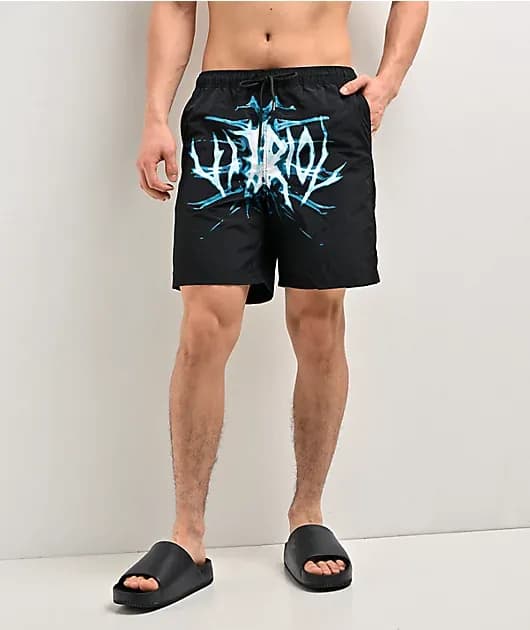 Fusion X-Ray Black Board Shorts — image 1 of 1