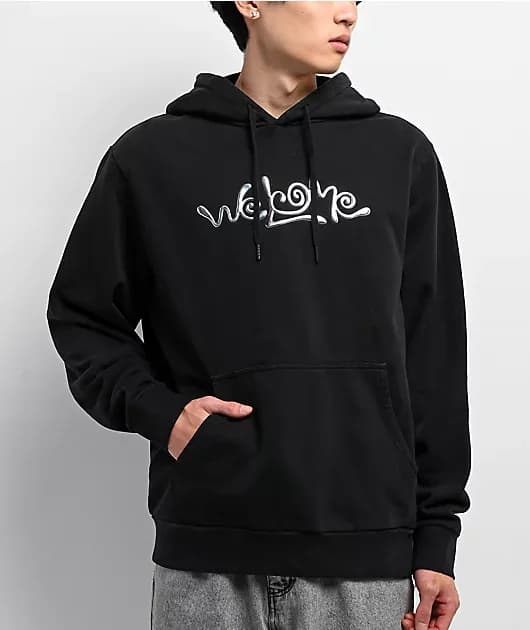 Gleam 3D Black Hoodie — image 1 of 1