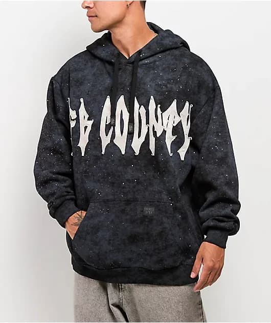 Glitter Black Hoodie — image 1 of 1