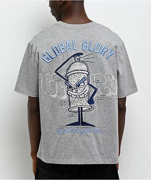 Global Glory Grey T-Shirt — image 1 of 1