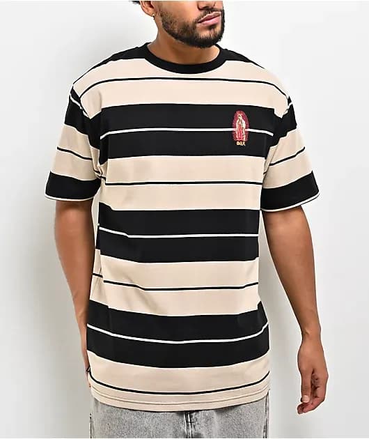 Glory Black Sand Knit T-Shirt — image 1 of 1