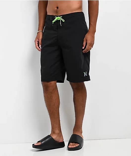 Gradient Black Board Shorts — image 1 of 1
