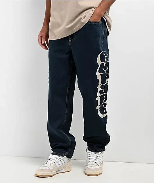Graff Blue Denim Skate Jeans — image 1 of 1