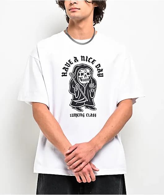 Greeting White T-Shirt — image 1 of 1