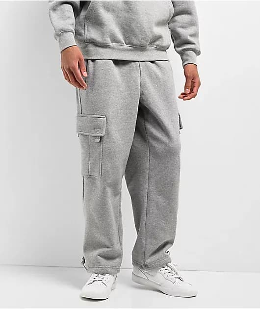 Grey Cargo Sweatpants — image 1 of 1