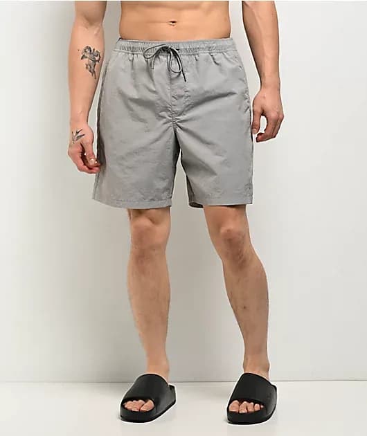Grom Grey Board Shorts — image 1 of 1