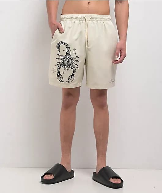 Grom Scorpion Natural Board Shorts — image 1 of 1