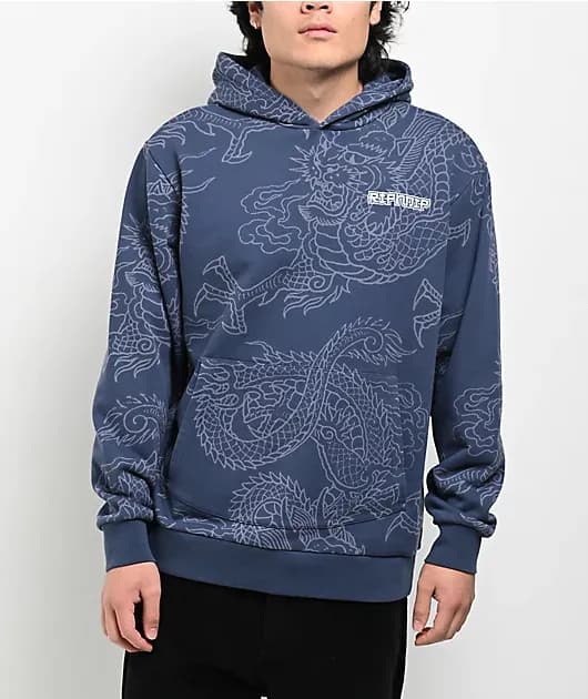 Haku Navy Hoodie — image 1 of 1