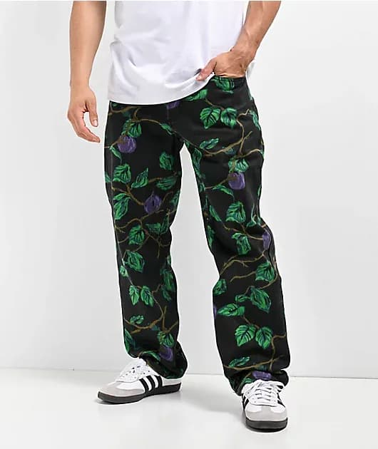 Hard Work Rosin Printed Denim Jeans — image 1 of 1