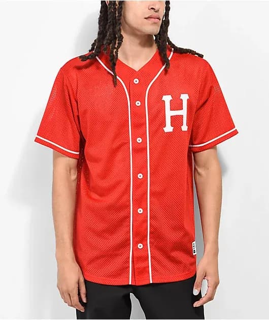 Harlem Red Baseball Jersey — image 1 of 1