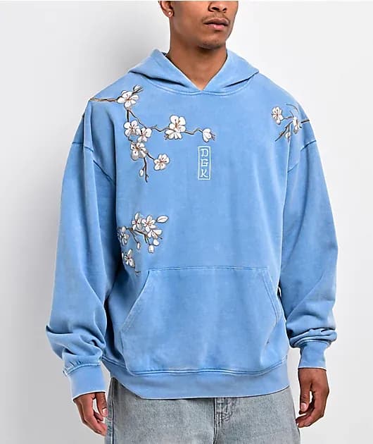 Heavens Blue Wash Hoodie — image 1 of 1