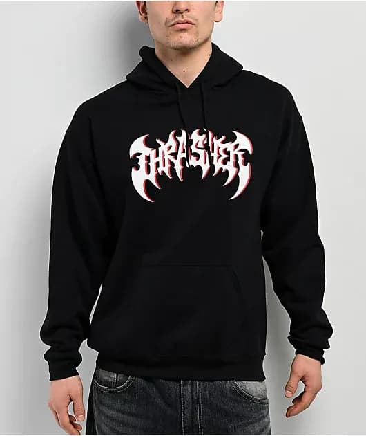 Heavy Metal Black Hoodie — image 1 of 1