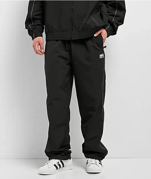 Heavyweight Black Track Pants — image 1 of 1