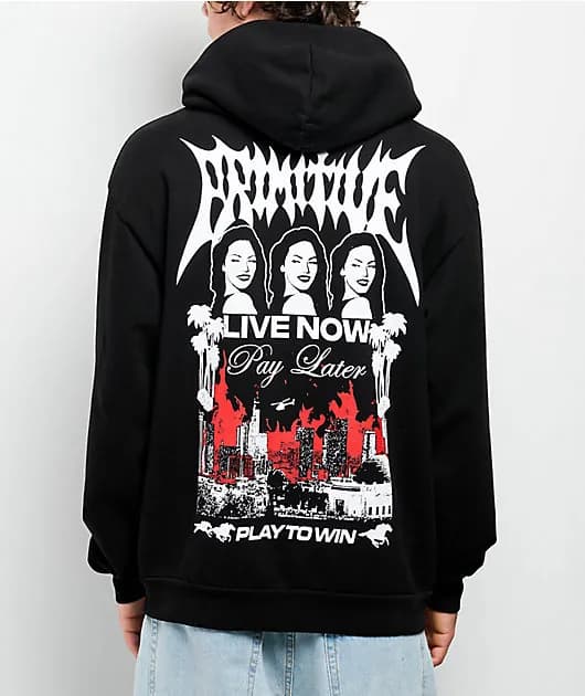 High Risk Black Heavyweight Hoodie — image 1 of 1
