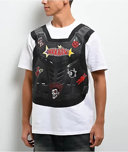 HOOLIGANG JVB Deathproof White T-Shirt — image 1 of 1