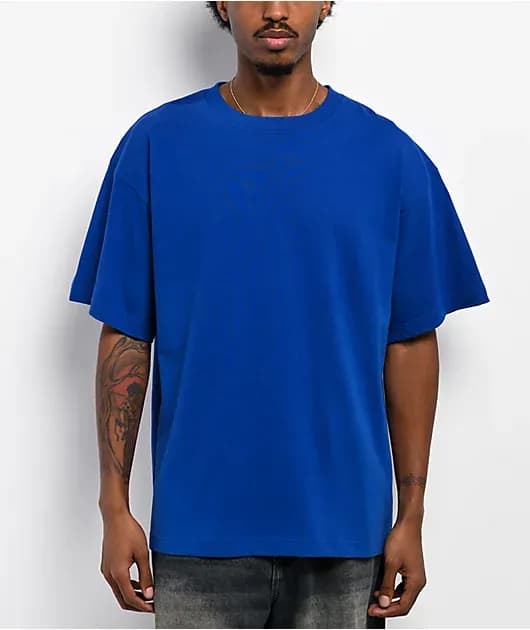 Portal Royal Blue Boxy T-Shirt — image 1 of 1