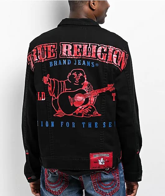 Jimmy Super T Black Denim Jacket — image 1 of 1