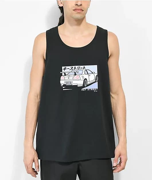 Kaiju Black Tank Top — image 1 of 1