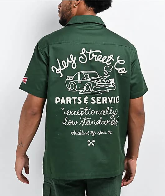 Parts Service Green Work Shirt — image 1 of 1