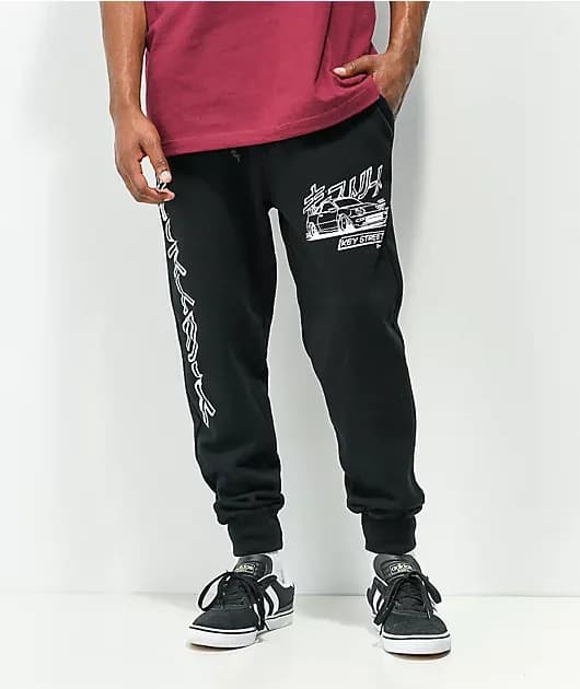 Speedin Black Sweatpants — image 1 of 1