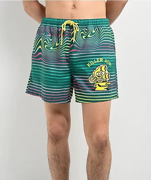 Magic Green Board Shorts — image 1 of 1