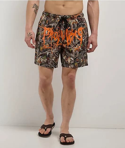 Killin Stand Camo Board Shorts — image 1 of 1