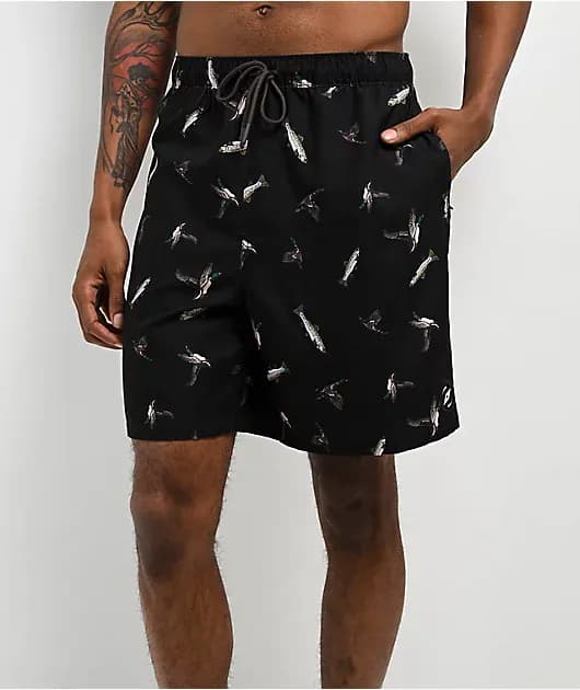 Kingfisher Black Board shorts — image 1 of 1