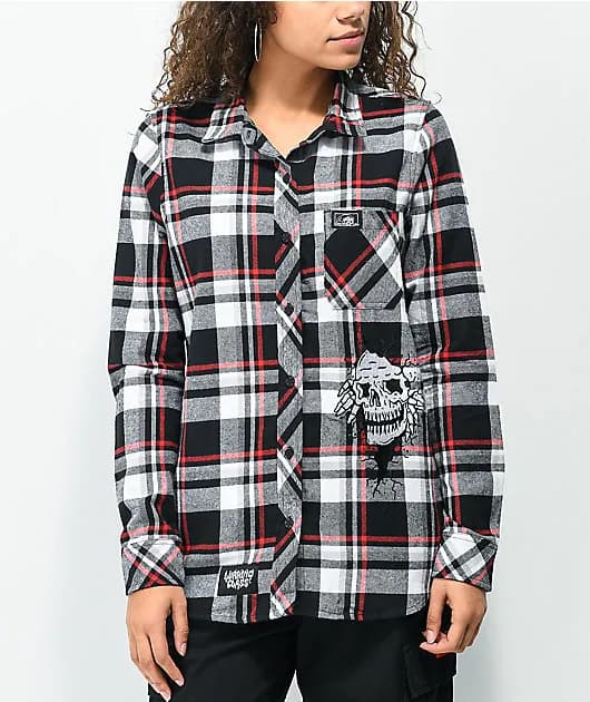 Cracked Red Flannel Shirt — image 1 of 1