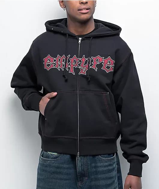 Liar Black Zip Hoodie — image 1 of 1