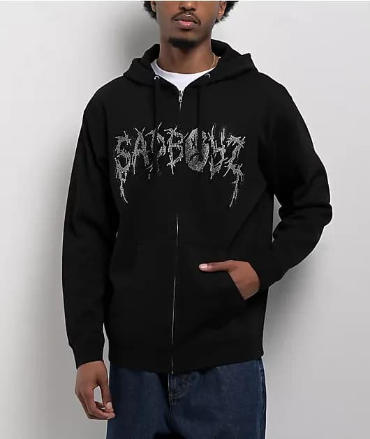 Logo Black Hoodie — image 1 of 1
