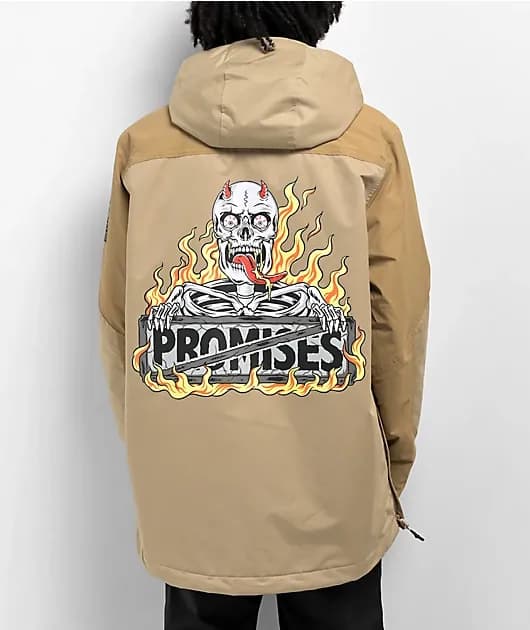 Louis Tan 10K Anorak Snowboard Jacket — image 1 of 1