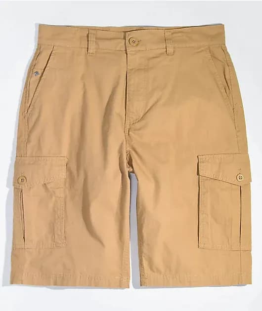 RC Ripstop Khaki Cargo Shorts — image 1 of 1