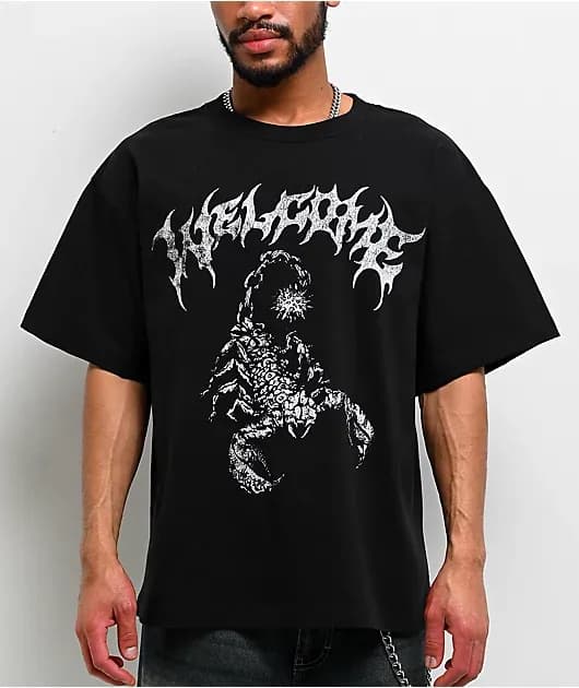Mace Black Boxy T-Shirt — image 1 of 1