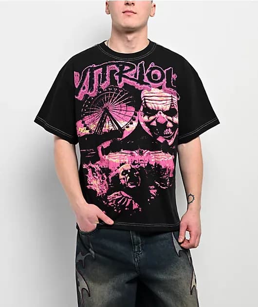 Madness Black T-Shirt — image 1 of 1