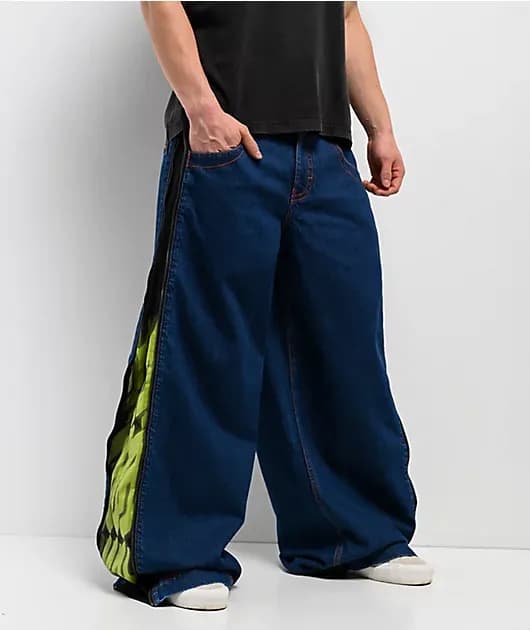 Mega Zip Reboot Dark Blue Jeans — image 1 of 1