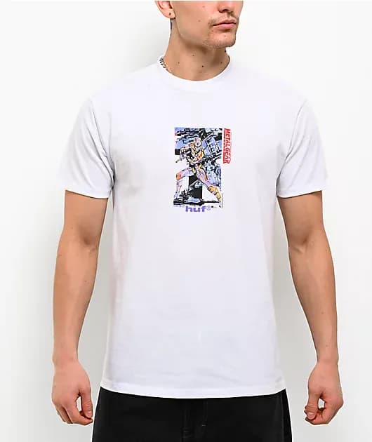 Metal Gear Solid Gray Fox White T-Shirt — image 1 of 1