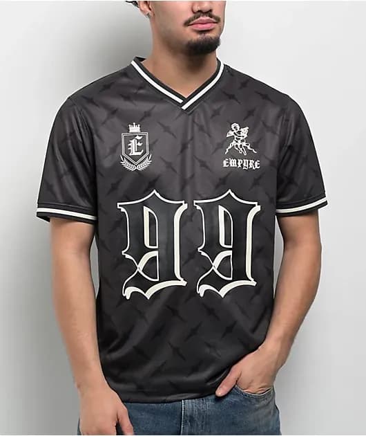 Moat Black Soccer Jersey — image 1 of 1