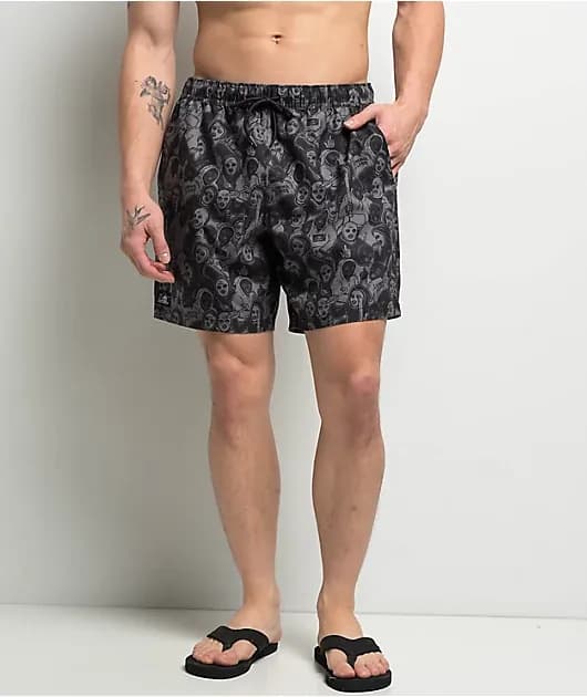 Mob Black Board Shorts — image 1 of 1